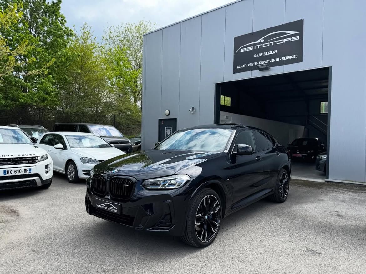 Trois quarts avant — reportage photo d’un véhicule en dépôt-vente chez SB Motors